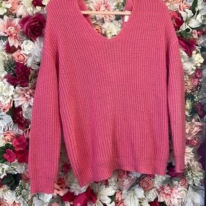PINK SWEATER